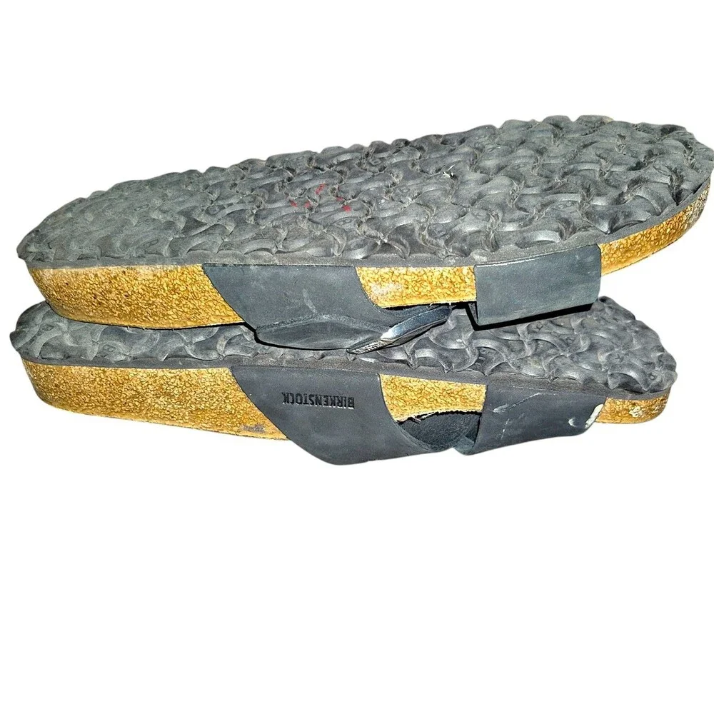 Birkenstock Black Crisscross Adjustable Sandals